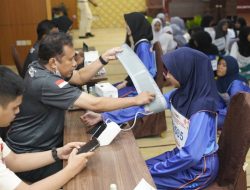 712 Pelajar Ikuti Tes Kesehatan Seleksi Paskibraka Kota Batam 2026