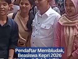 Pendaftar Membludak, Beasiswa Kepri 2026 Masuk Seleksi IPK
