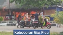 Kebocoran Gas Picu Kebakaran di Coastal Area Karimun, Tiga Warung Ludes Terbakar