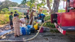 BPBD Bintan Kembali Distribusikan Puluhan Ton Air Bersih ke Warga.