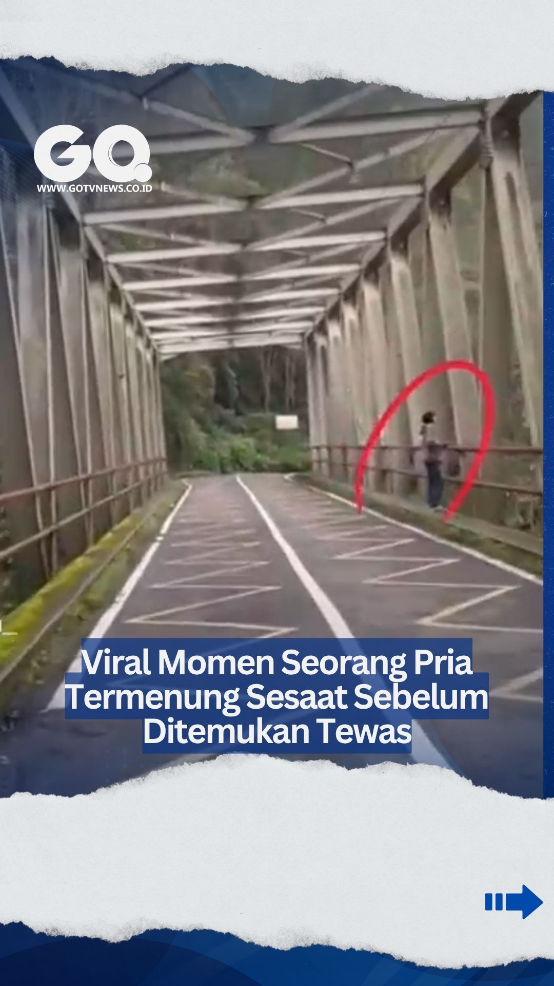 Viral, Momen Seorang Pria Termenung Sesaat Sebelum Ditemukan Tewas.