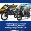 Viral Pengadaan Ribuan Motor Listrik, Menkeu Purbaya: Saya Belum Tau