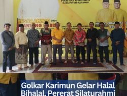 Golkar Karimun Gelar Halal Bihalal, Pererat Silaturahmi Antar Kader