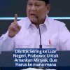 Dikritik Sering ke Luar Negeri, Prabowo: Untuk Amankan Minyak, Gue Harus ke mana-mana
