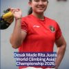 Desak Made Rita Juara World Climbing Asia Championship 2026