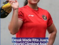 Desak Made Rita Juara World Climbing Asia Championship 2026