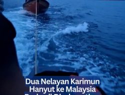 Dua Nelayan Karimun Hanyut ke Malaysia Berhasil Diselamatkan
