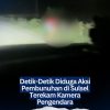 Detik-Detik Diduga Aksi Pembunuhan di Sumsel Terekam Kamera Pengendara