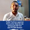 Polisi Terima Laporan Pencurian Besi Scrab Sebanyak 49 Ton dari PT BAI Bintan