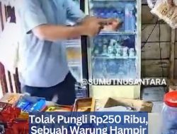 Tolak Pungli Rp250 Ribu, Sebuah Warung Hampir Dibakar Pelaku