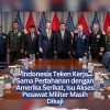 Indonesia Teken Kerja Sama Pertahanan dengan Amerika Serikat, Isu Akses Pesawat Militer Masih Dikaji