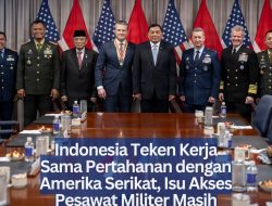 Indonesia Teken Kerja Sama Pertahanan dengan Amerika Serikat, Isu Akses Pesawat Militer Masih Dikaji