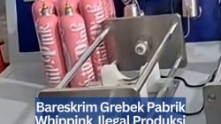 Bareskrim Grebek Pabrik Whippink Ilegal Produksi Gas N2O, Raup Untung Hingga Rp7,1 Miliar