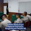 4 Polisi Polda Kepri Dipecat Usai Kasus Penganiayaan Bripda NS