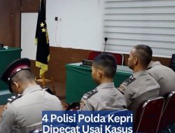 4 Polisi Polda Kepri Dipecat Usai Kasus Penganiayaan Bripda NS