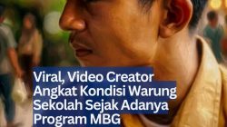 Viral, Video Creator Angkat Kondisi Warung Sekolah Sejak Adanya Program MBG