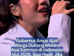 Gubernur Ansar Ajak Warga Dukung Meidra Asal Karimun di Indonesian Idol 2026, Siap Hadir Jika Tembus 3 Besar