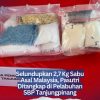 Selundupkan 2,7 Kg Sabu Asal Malaysia, Pasutri Ditangkap di Pelabuhan SBP Tanjungpinang