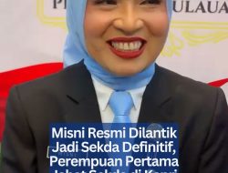 Misni Resmi Dilantik Jadi Sekda Definitif, Perempuan Pertama Jabat Sekda di Kepri