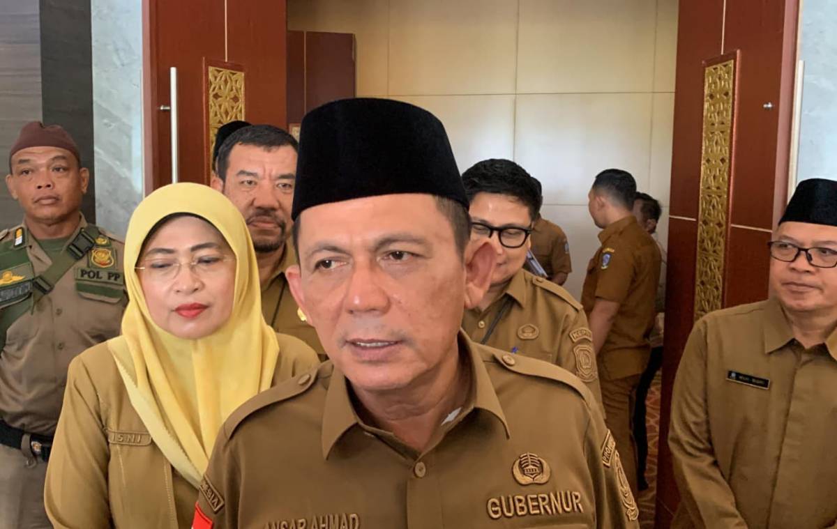 Gubernur Ansar Belum Bisa Pastikan Kapan Pembangunan Jembatan Batam-Bintan Dimulai.