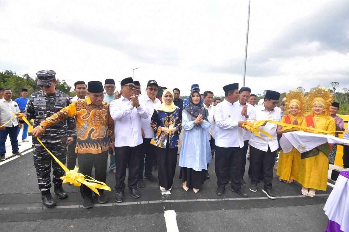 Jembatan Semala Natuna Diresmikan, Komitmen Pemprov Kepri Perkuat Konektivitas di Perbatasan.