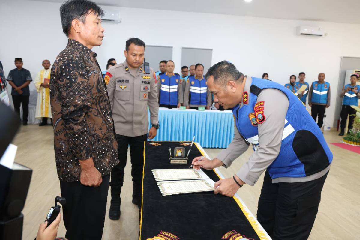 Kapolda Kepri Pimpin Penandatangan Pakta Integritas, Pastikan Seleksi Polri 2026 Transparan dan Akuntabel.