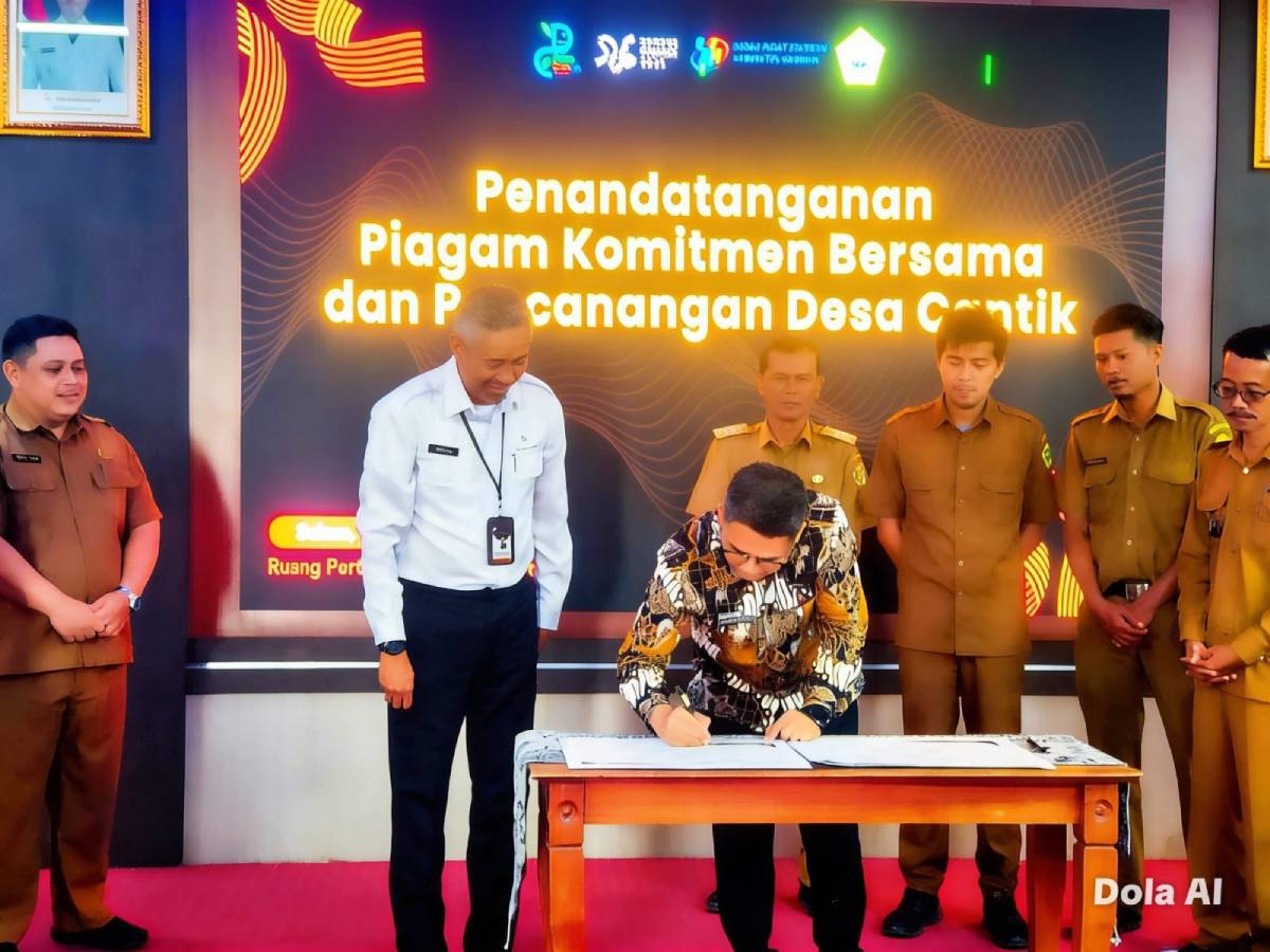 Karimun Genjot Program Desa Cantik Tiga Desa Disiapkan Jadi Basis Data Pembangunan.
