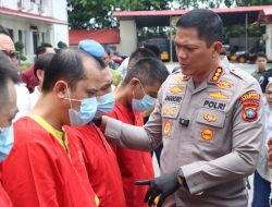 Komitmen Berantas Narkoba, Polresta Barelang Musnahkan Barang Bukti Sabu, Ekstasi, dan Liquid Vape