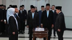 Lantik Pejabat Tinggi di Kemenpora, Menpora Erick: Rotasi ini Bentuk Komitmen Serius Transformasi.