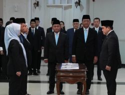 Lantik Pejabat Tinggi di Kemenpora, Menpora Erick: Rotasi ini Bentuk Komitmen Serius Transformasi