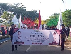 Pawai Ta’aruf MTQH XX Tanjungpinang Diikuti Ratusan Peserta