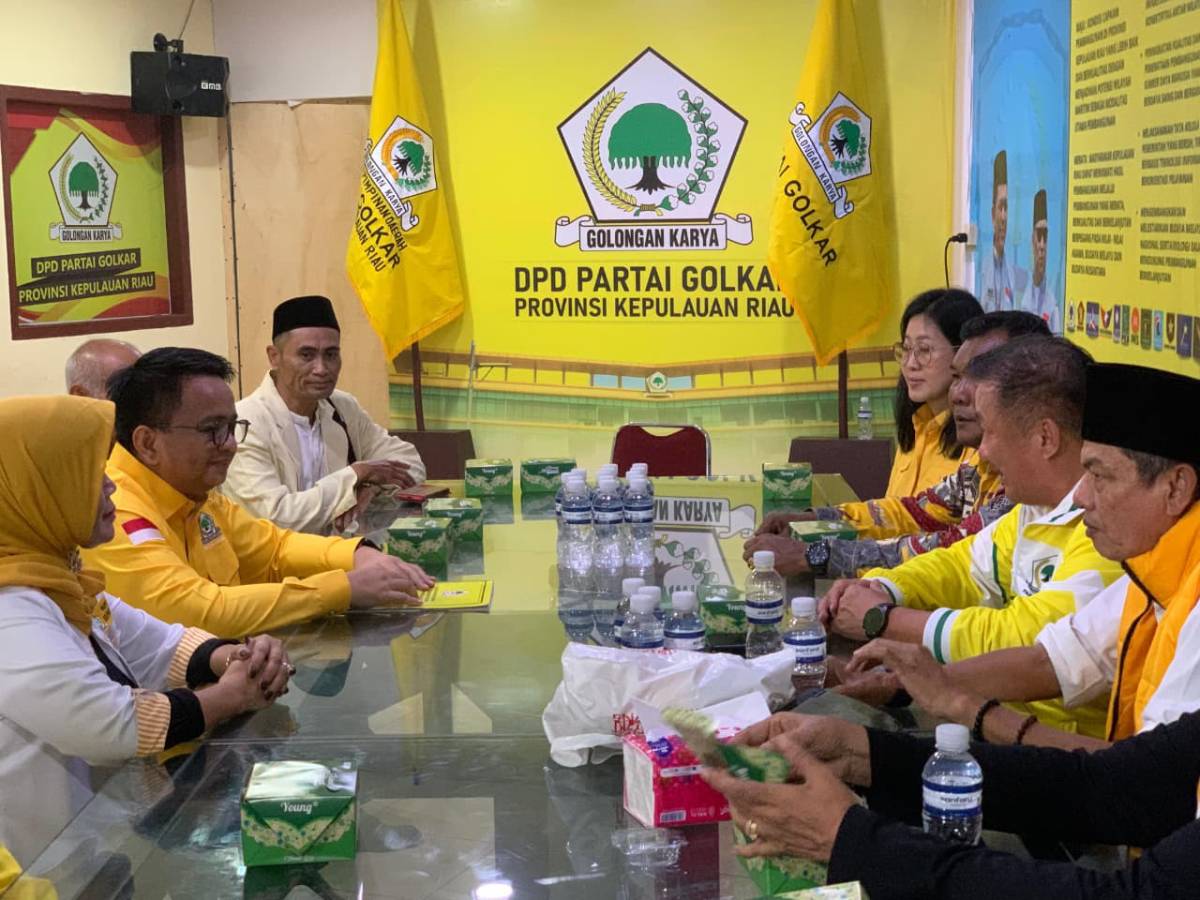 Pendaftar Pertama, Ade Angga Klaim Kantongi Dukungan Mayoritas di Musda Golkar Kepri.