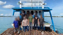 Ditpolairud Polda Kepri Gagalkan Penyelundupan 12 Ribu Kayu Bakau ke Singapura