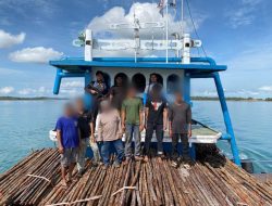 Ditpolairud Polda Kepri Gagalkan Penyelundupan 12 Ribu Kayu Bakau ke Singapura