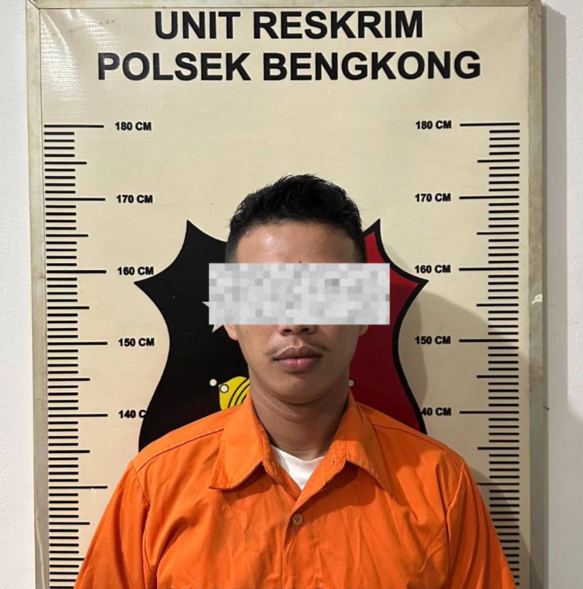 Polsek Bengkong Amankan Pelaku Penganiyaan Terhadap Seorang Pengendara Motor.