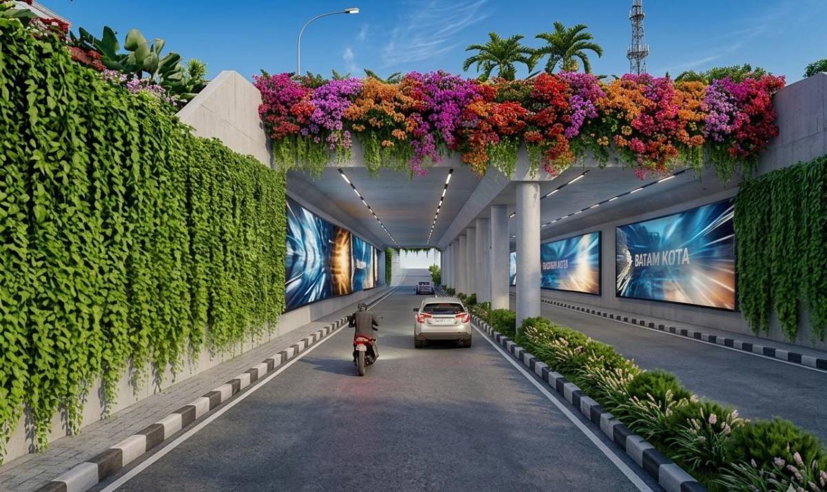 Revitalisasi Underpass Pelita, BP Batam Perkuat Kualitas Infrastruktur Publik.