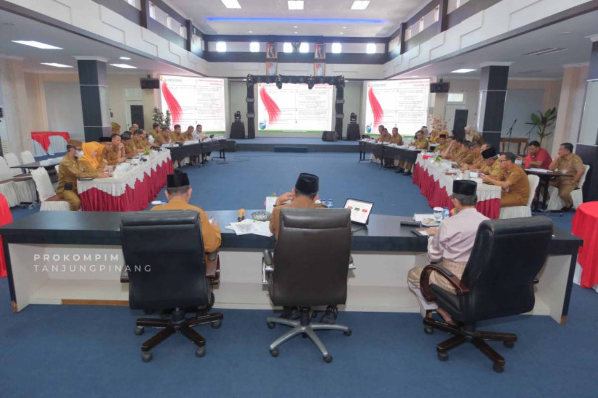 SOTK Pemko Tanjungpinang Disahkan, OPD Dirampingkan dari 32 Jadi 26.