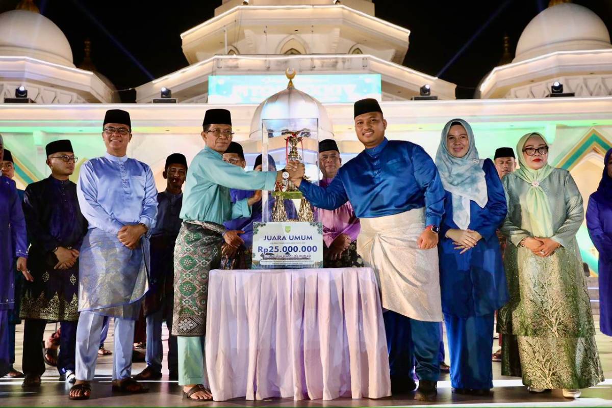 Kecamatan Sagulung Kembali Raih Juara Umum MTQH XXXIV Tingkat Kota Batam .