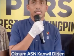Oknum ASN Kanwil Dirjen PAS Kepri beserta Istri, Simpan 49 Gram Sabu