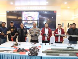 Polresta Barelang Ungkap Jaringan “Rayap Besi” yang Curi Kabel, Travo, dan Pagar Pelabuhan