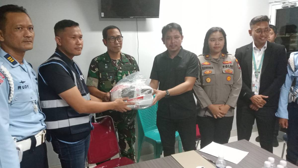 Upaya Penyelundupan 691 Gram Sabu Digagalkan Petugas Bandara RHF Tanjungpinang.