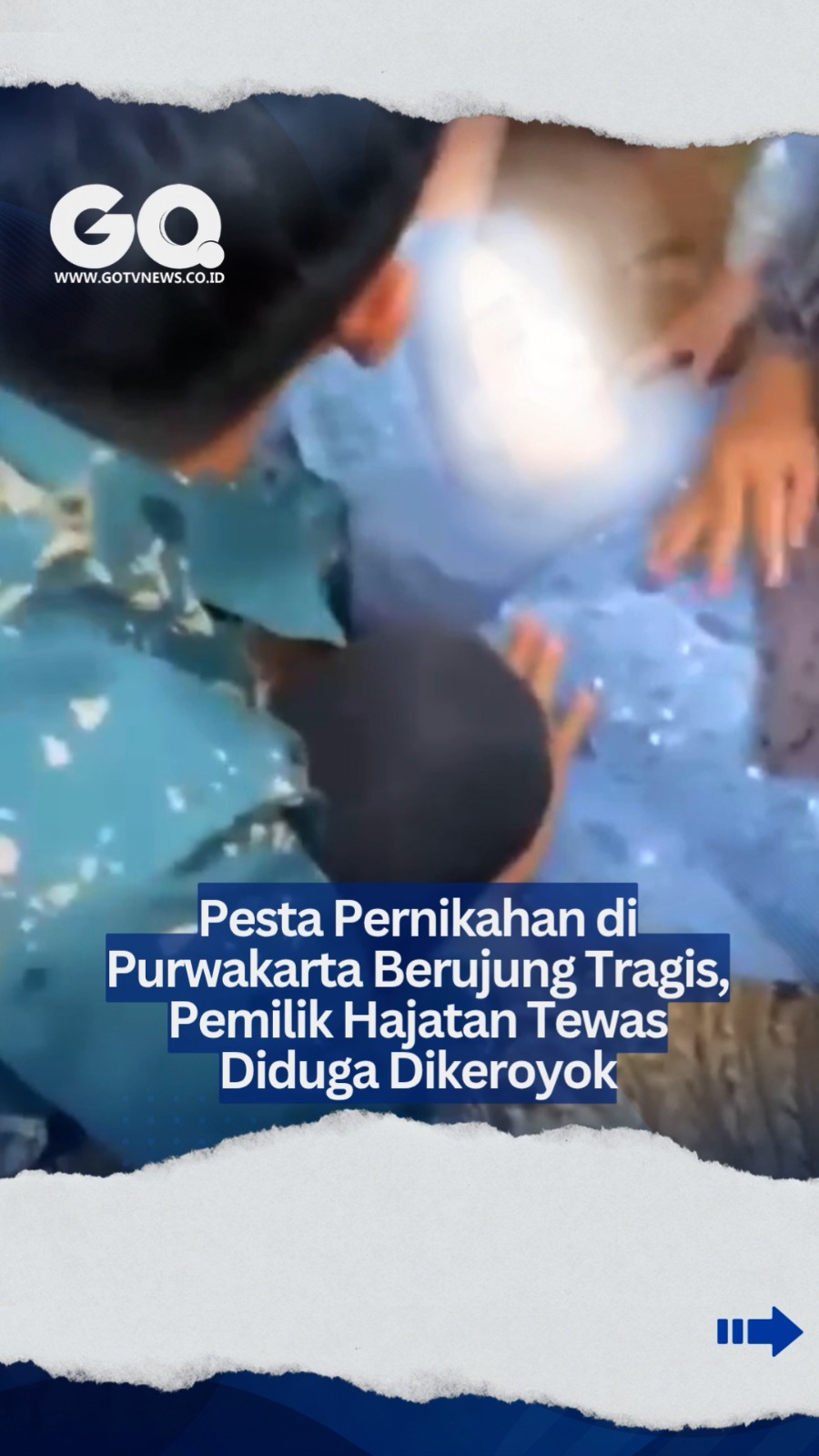Pesta Pernikahan di Purwakarta Berujung Tragis, Pemilik Hajatan Tewas Diduga Dikeroyok.
