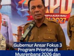 Gubernur Ansar Fokus 3 Program Prioritas di Musrenbang 2026 dan RKPD 2027