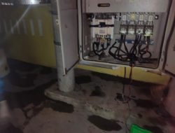 Listrik Warga Dang Merdu Karimun Padam Akibat Kabel Trafo Dicuri
