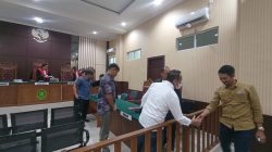 Empat Terdakwa Korupsi Pembangunan Jembatan Marok Lingga Dituntut 3 Hingga 3,6 Tahun Penjara