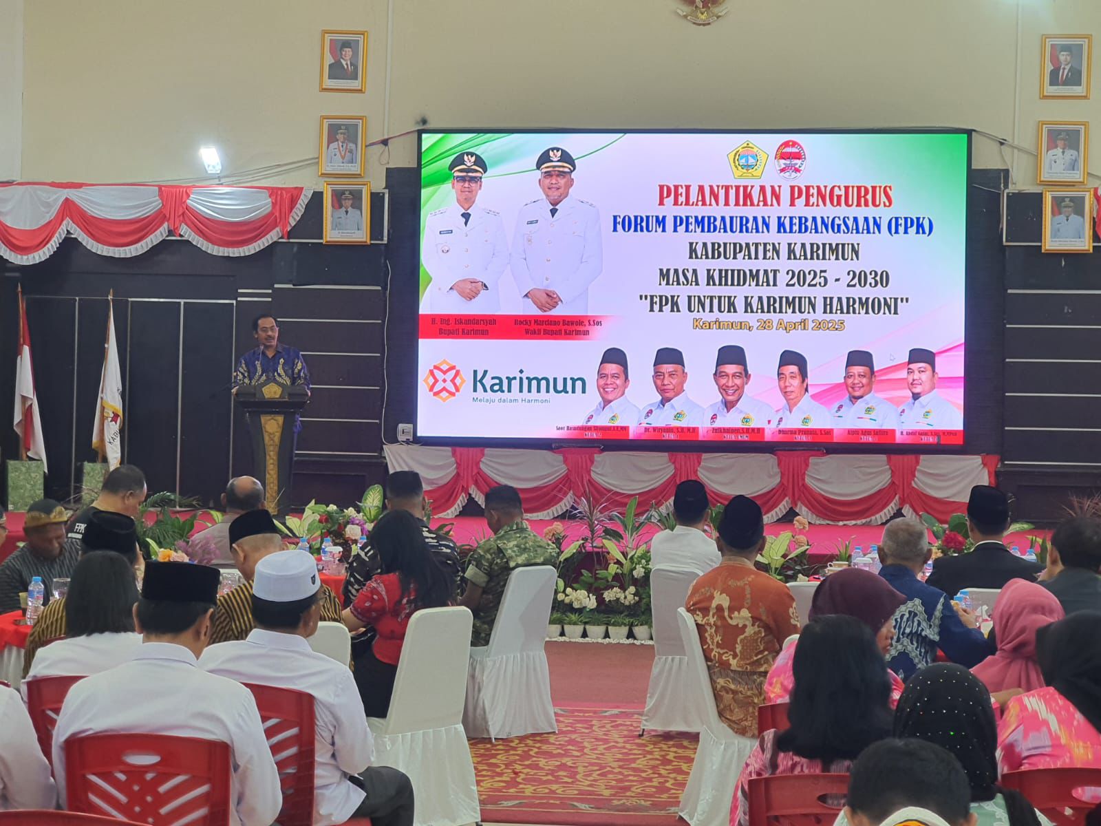 Rajut Kerukunan, Ketua FPK Karimun Optimistis Ekonomi Daerah Bangkit.