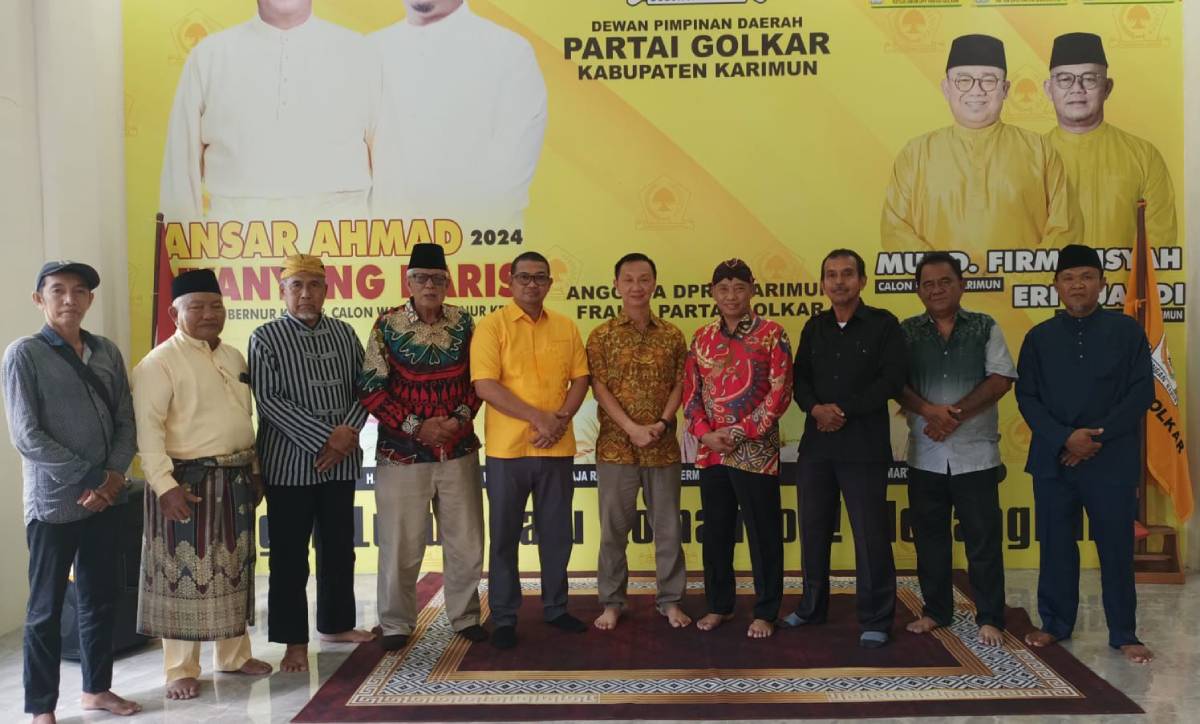 Kepengurusan Daerah Belum Final, DPD Golkar Karimun Tunggu Pelaksanaan Musda Provinsi..