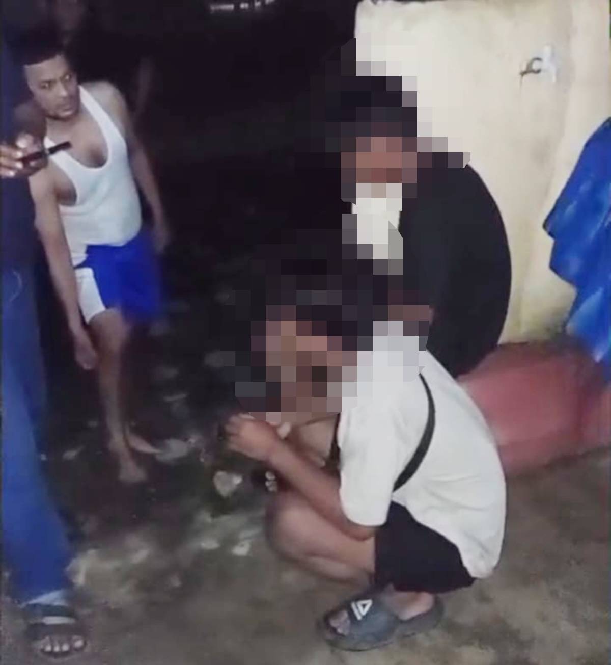 Kepergok Marbot Saat Bongkar Mesin Air Surau di Dompak, Dua Remaja Dibawa ke Kantor Polisi.