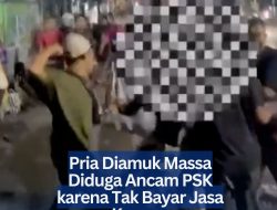 Pria Diamuk Massa Diduga Ancam PSK karena Tak Bayar Jasa Kencan