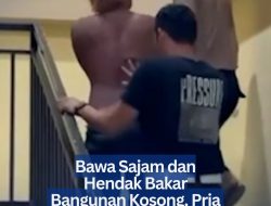 Bawa Sajam dan Hendak Bakar Bangunan Kosong, Pria di Samarinda Ditangkap